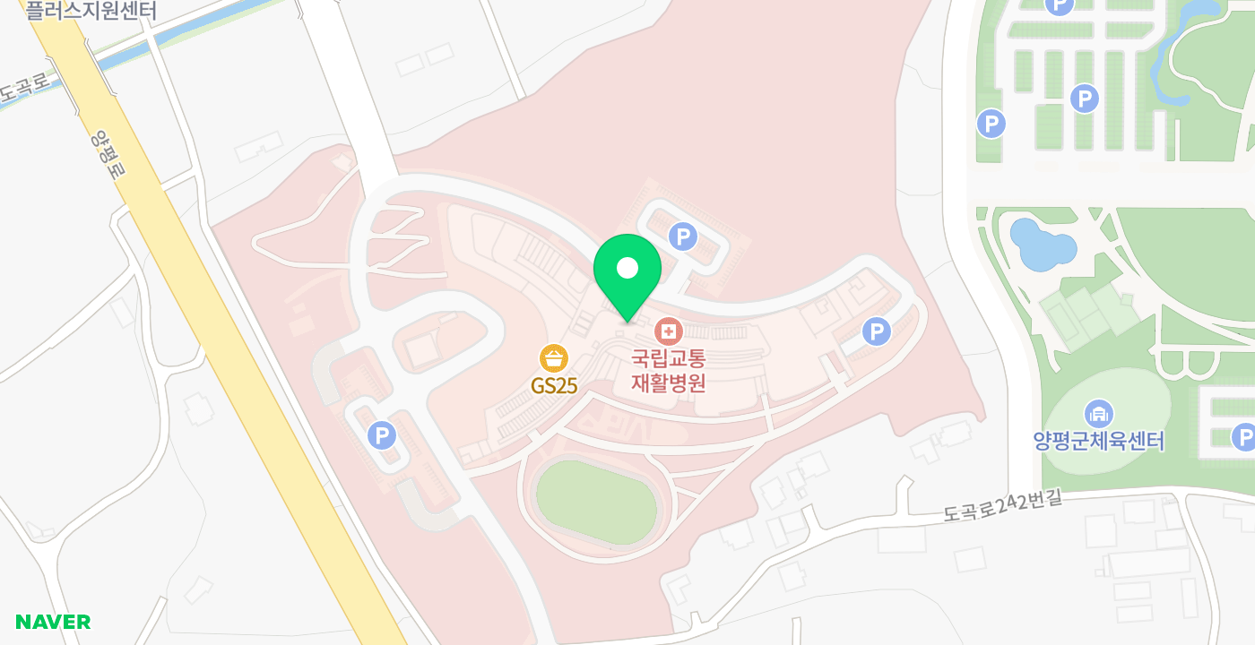 국립교통재활병원 위치 지도