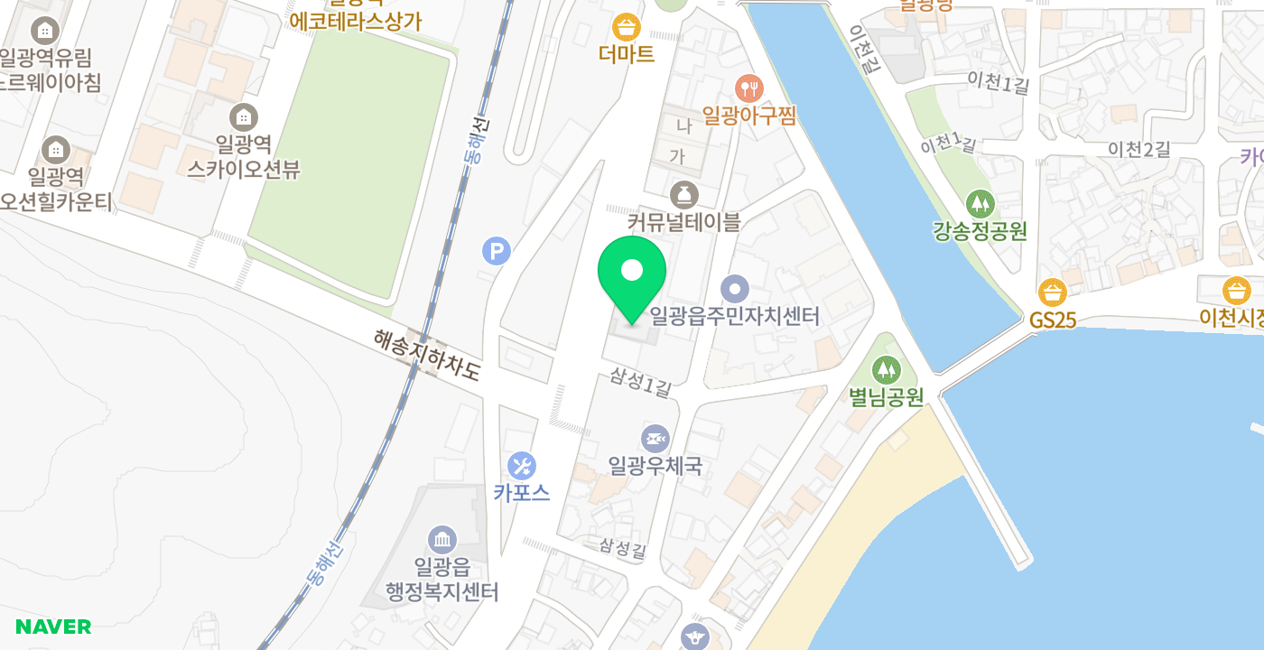 일광읍행정복지센터 위치 지도