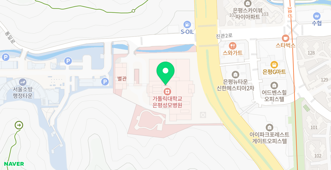 은평성모병원 위치 지도