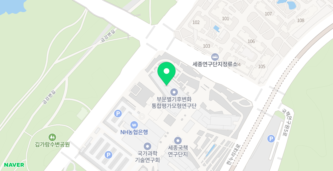 국책연구단지 위치 지도