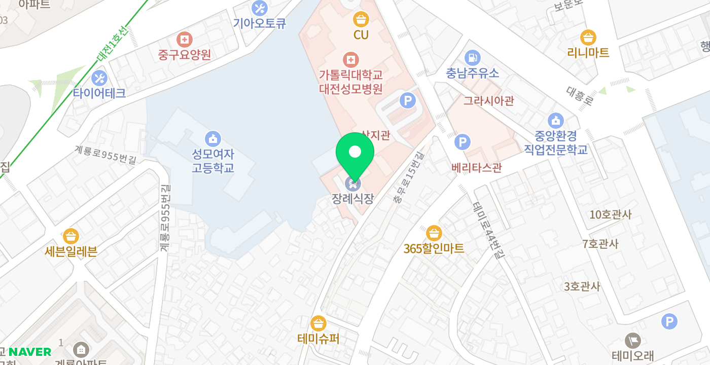 성모병원 위치 지도
