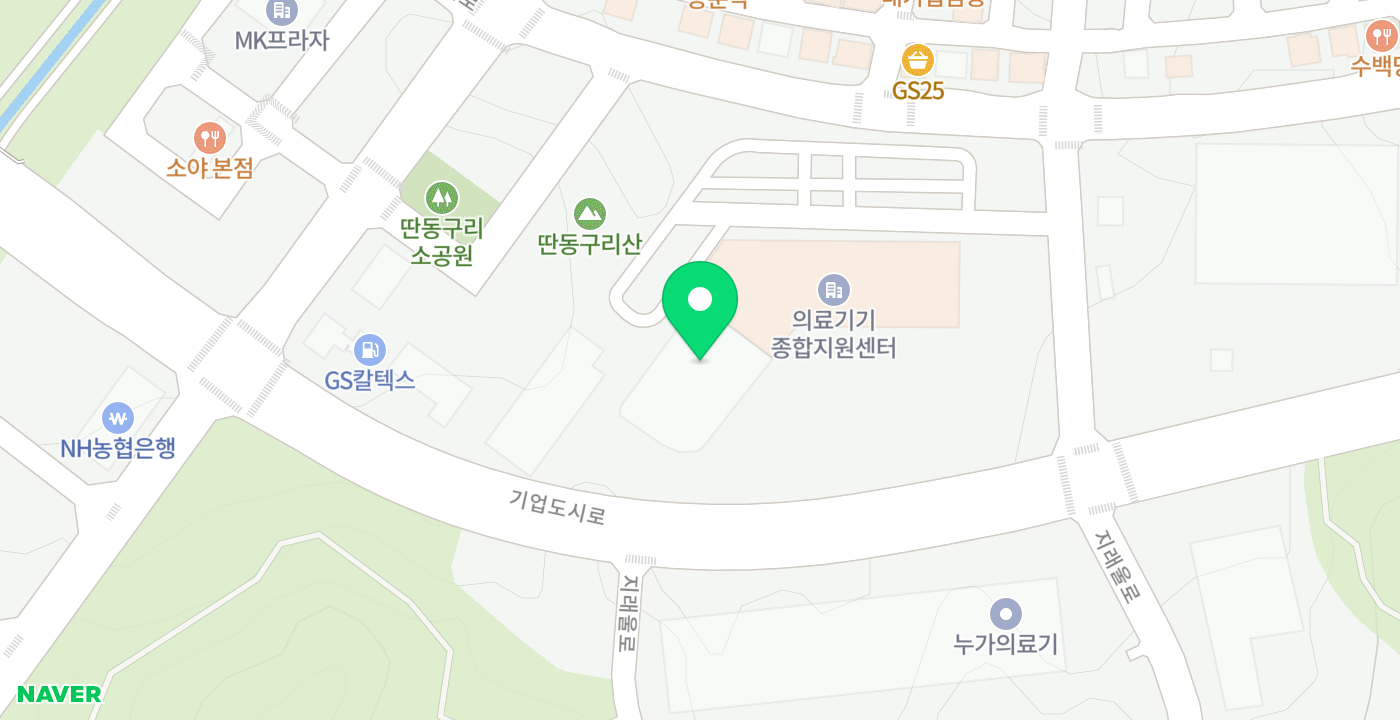 지정면 현장민원실 위치 지도
