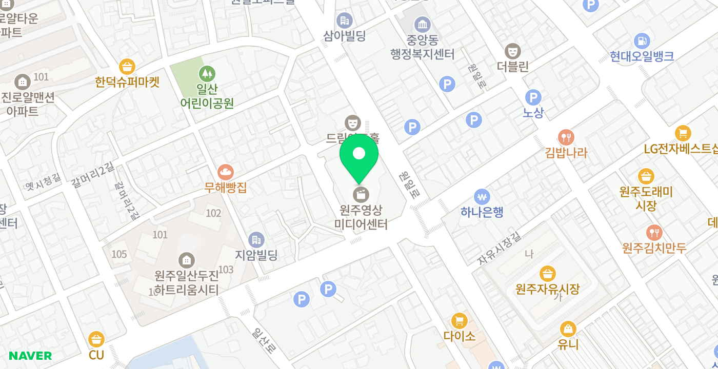 학습관 위치 지도