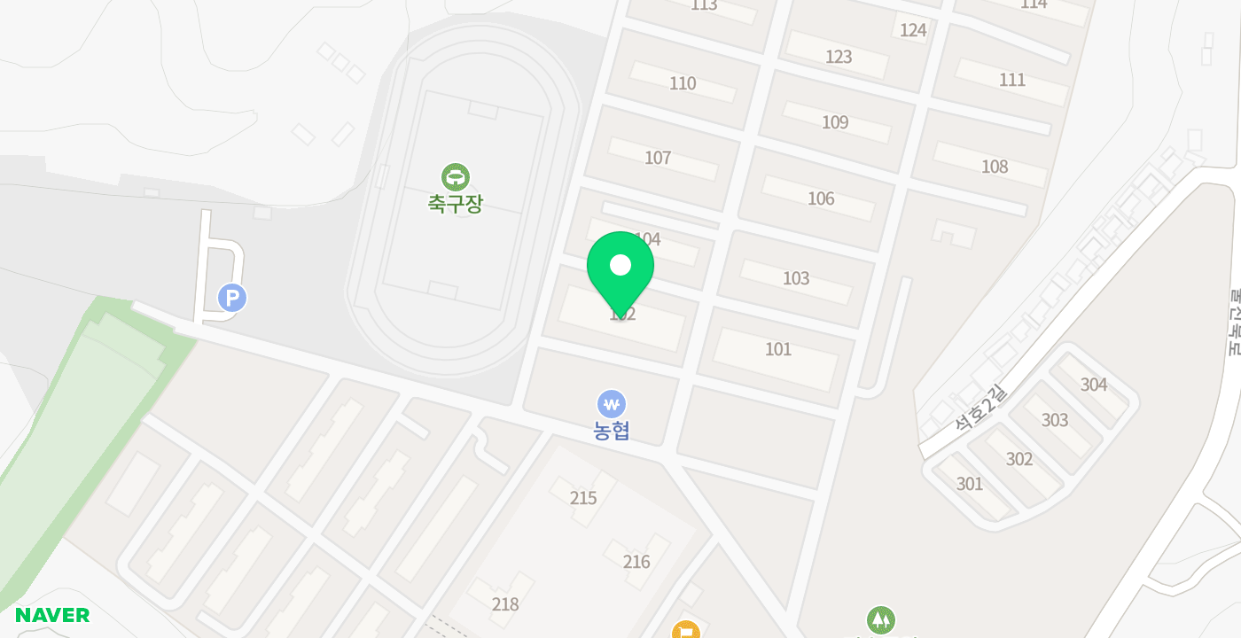 하나로마트 북면농협한수원지점 위치 지도