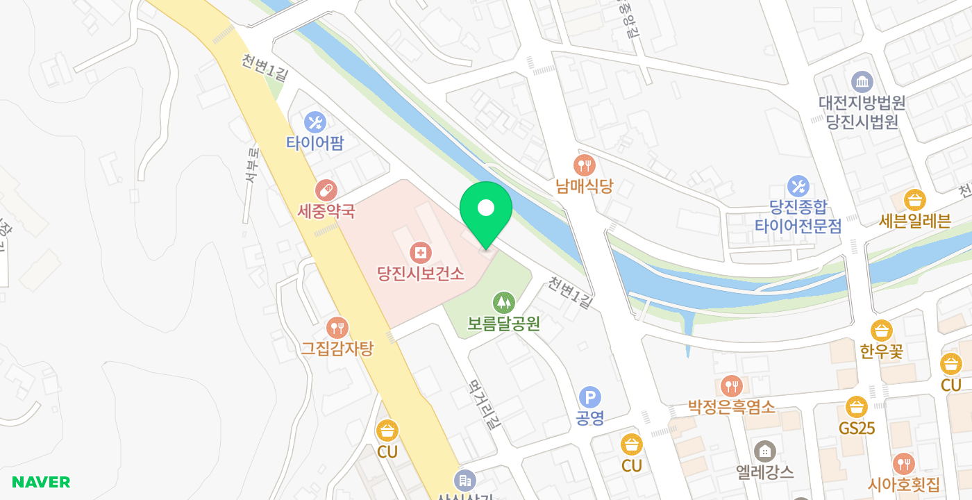 보건소무인 KIOSK 위치 지도