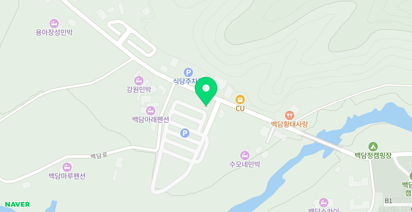 백담관광안내소 무인민원발급기 위치 지도