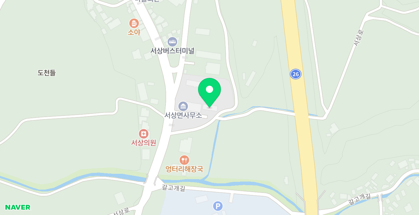 서상면 위치 지도