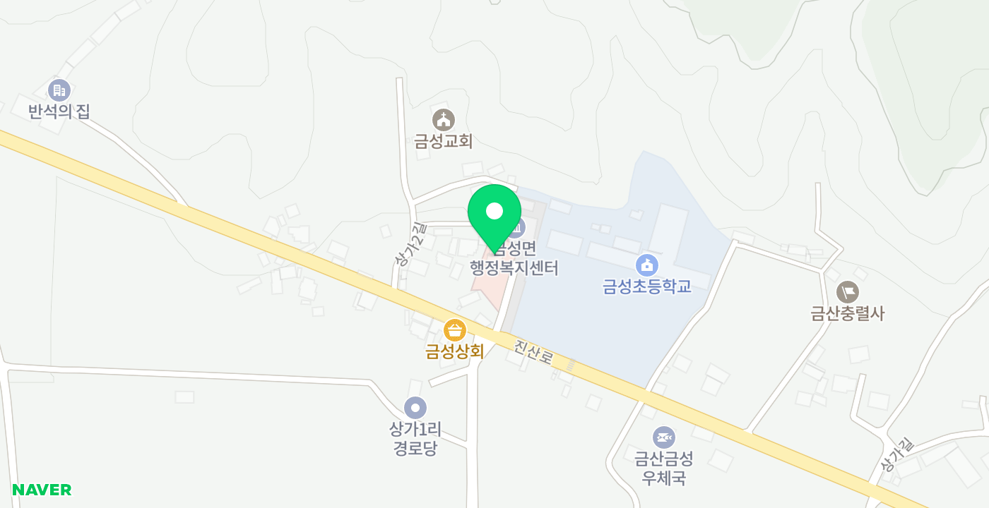 금성면사무소 위치 지도