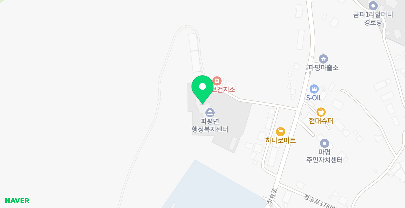 파평면 행정복지센터 위치 지도