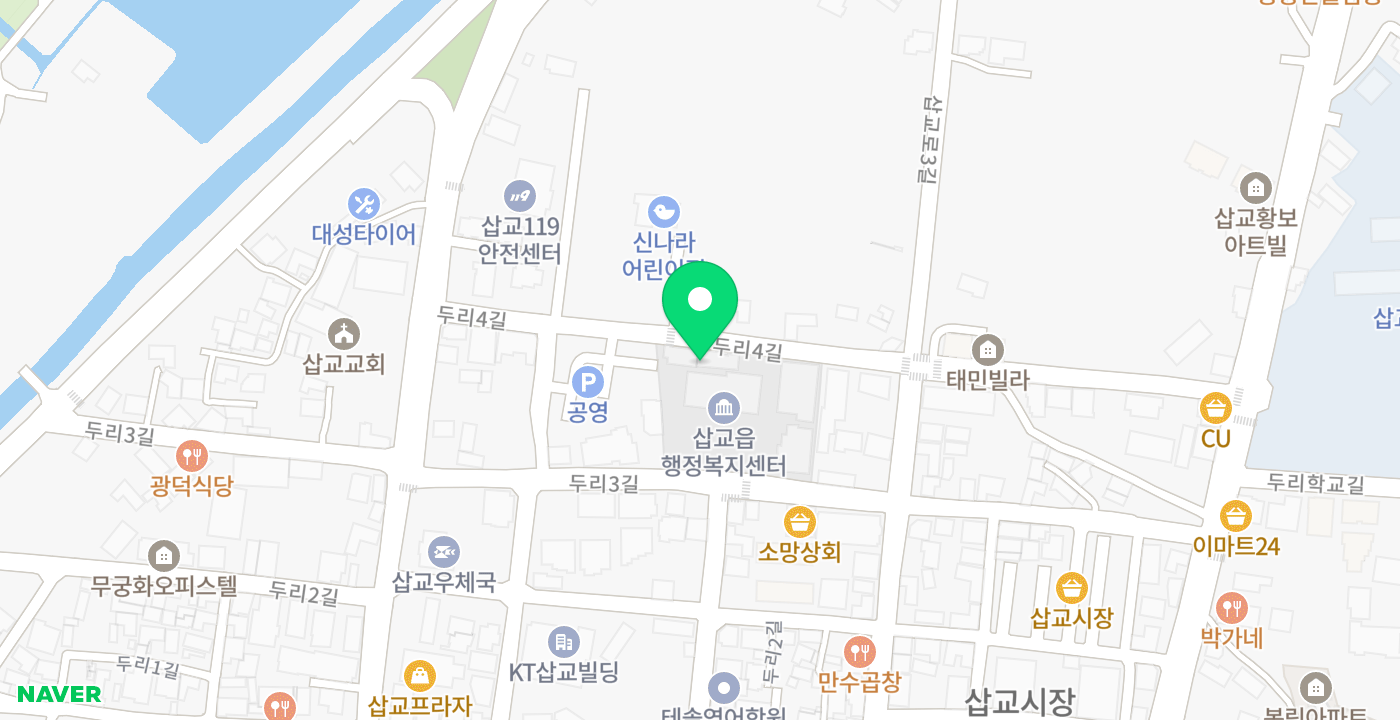 삽교읍옥외 위치 지도
