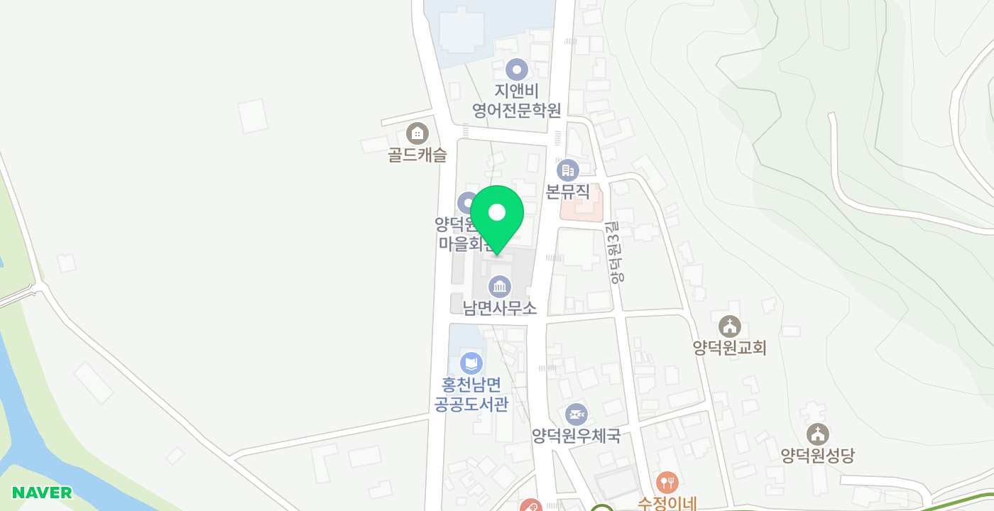 남면민원실 KIOSK 위치 지도