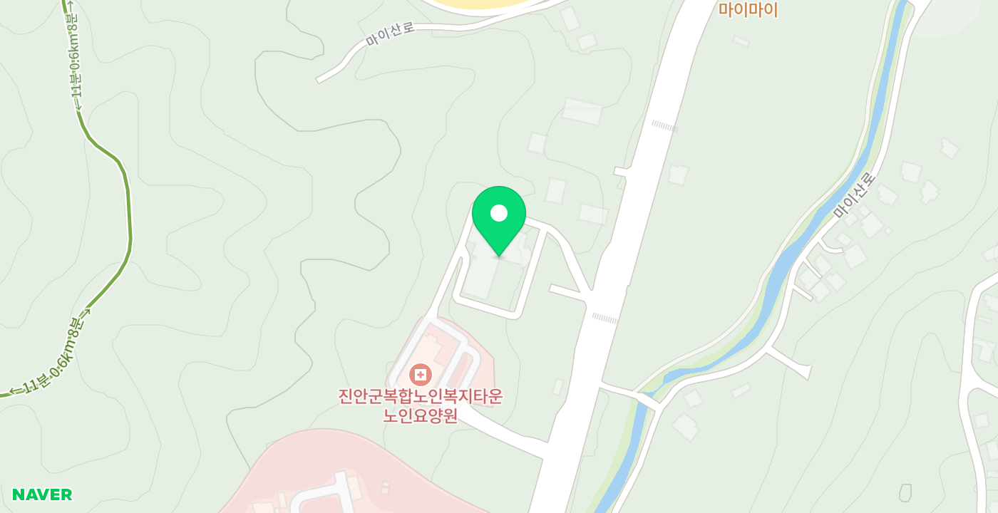 노인복지관 위치 지도