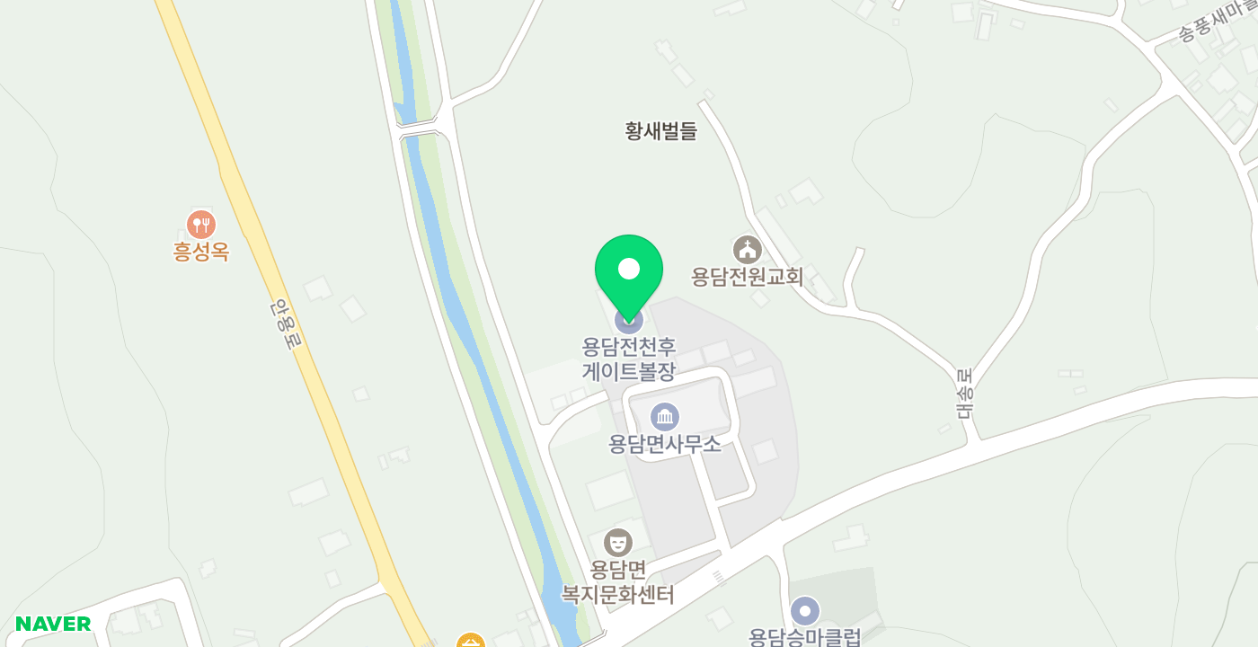 용담면행정복지센터 위치 지도