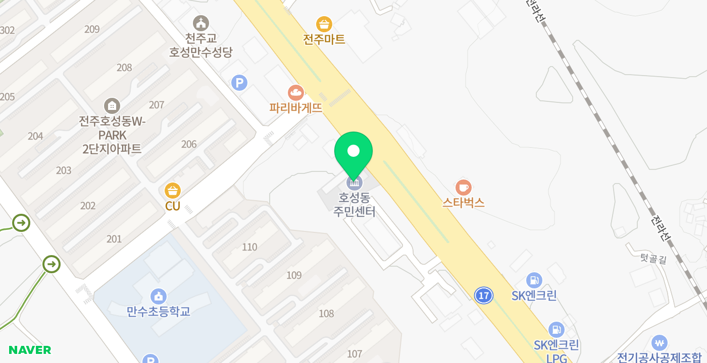 호성동 위치 지도