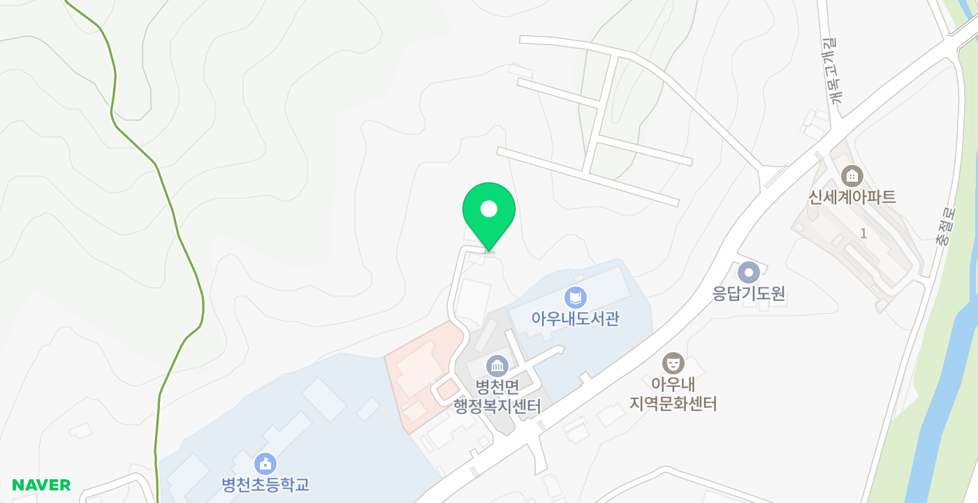 병천면행정복지센터 위치 지도