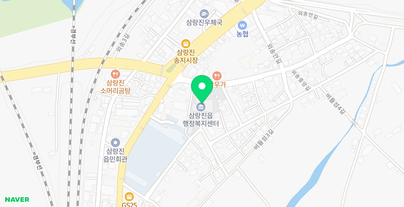 삼랑진_민원실 KIOSK 위치 지도