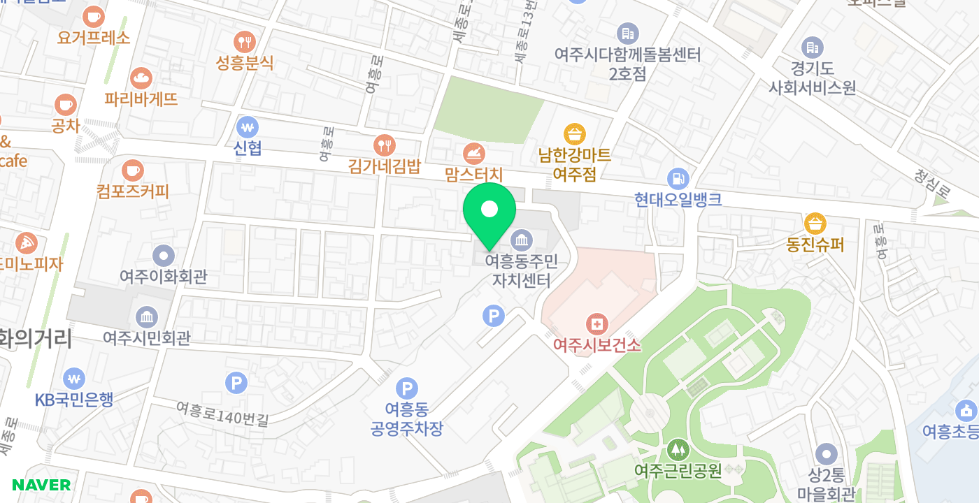 여흥동(1) 위치 지도
