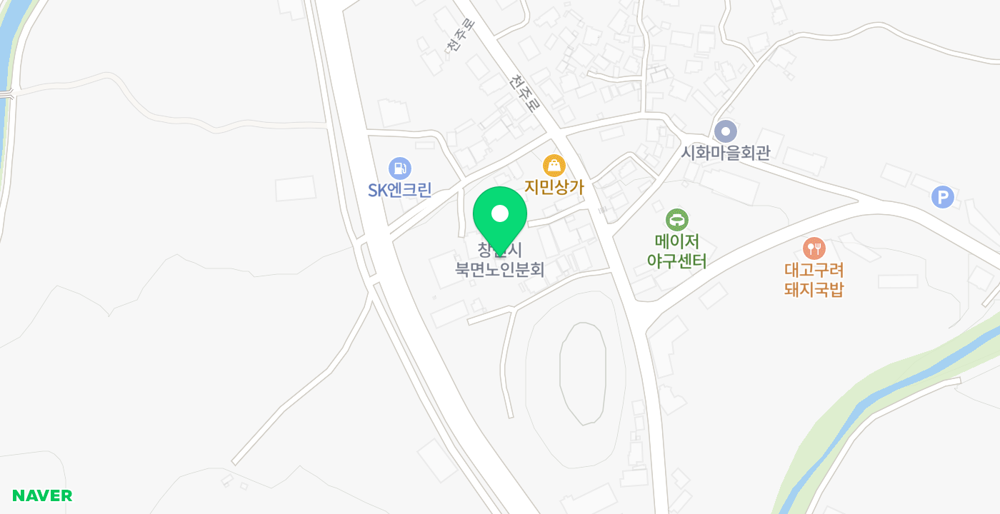 화천민원센터 위치 지도