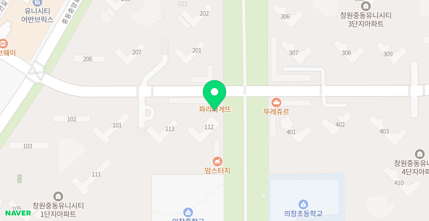 중동신협 위치 지도