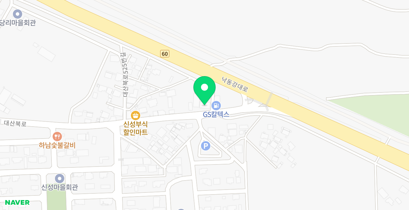대산농협일동지점 위치 지도