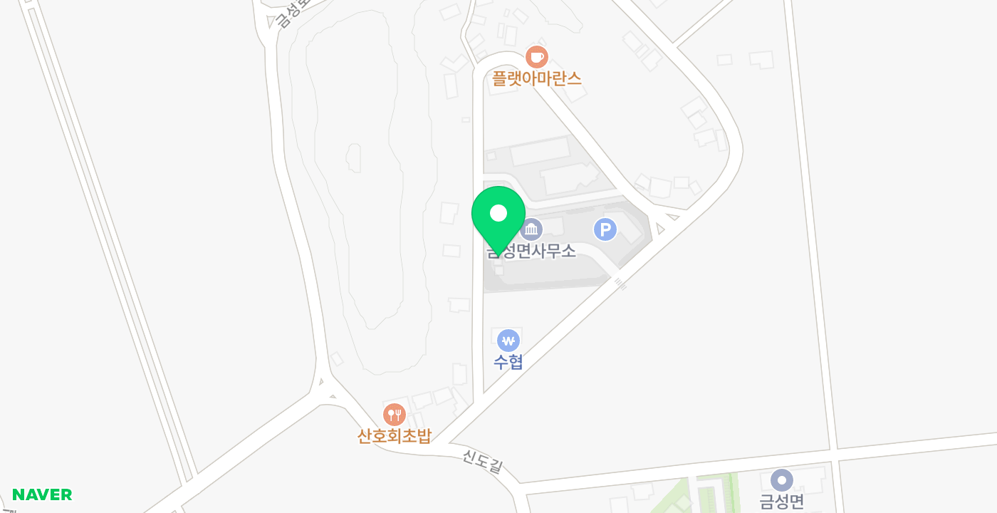 금성면 무인민원발급기 위치 지도