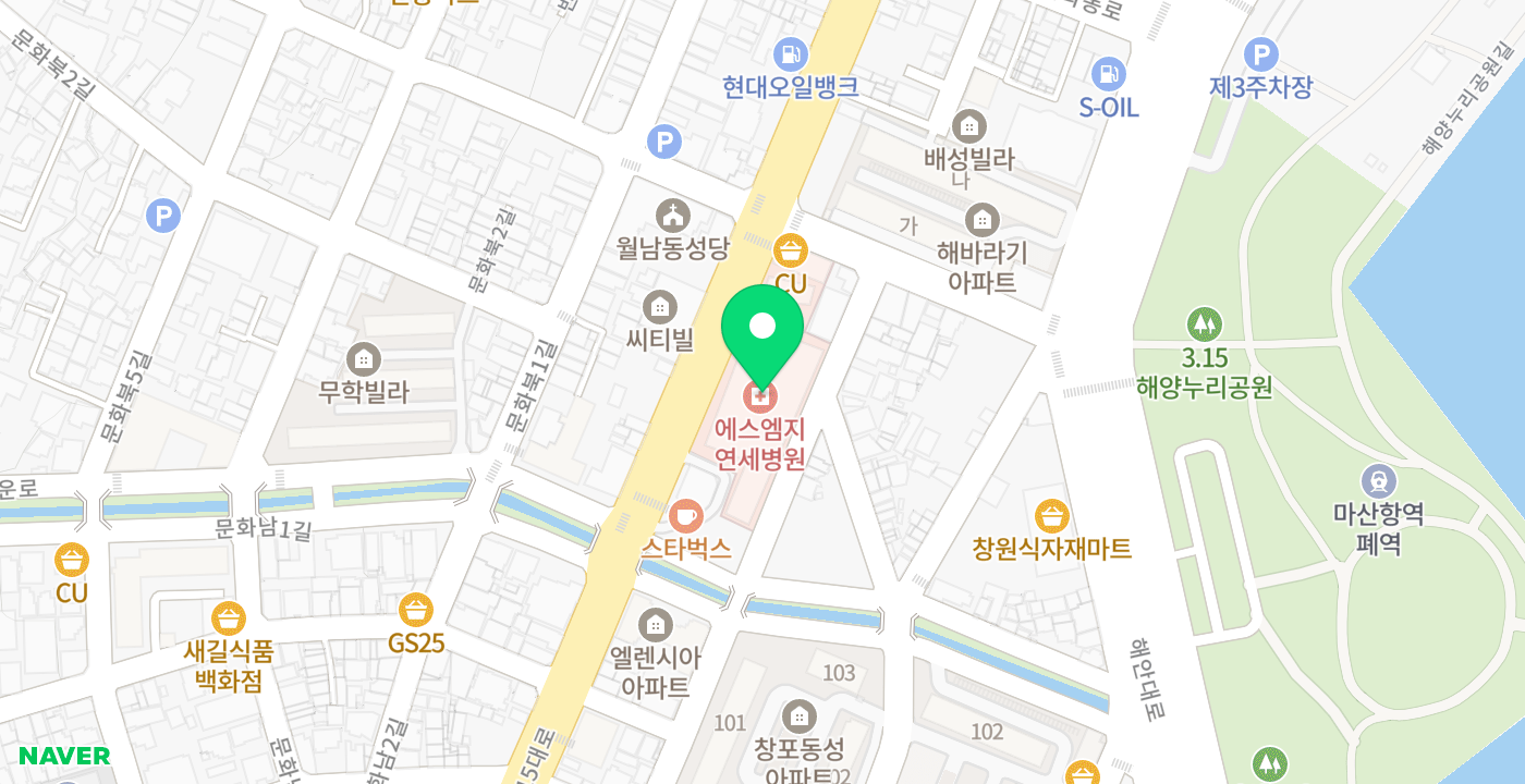 SMG연세병원 위치 지도