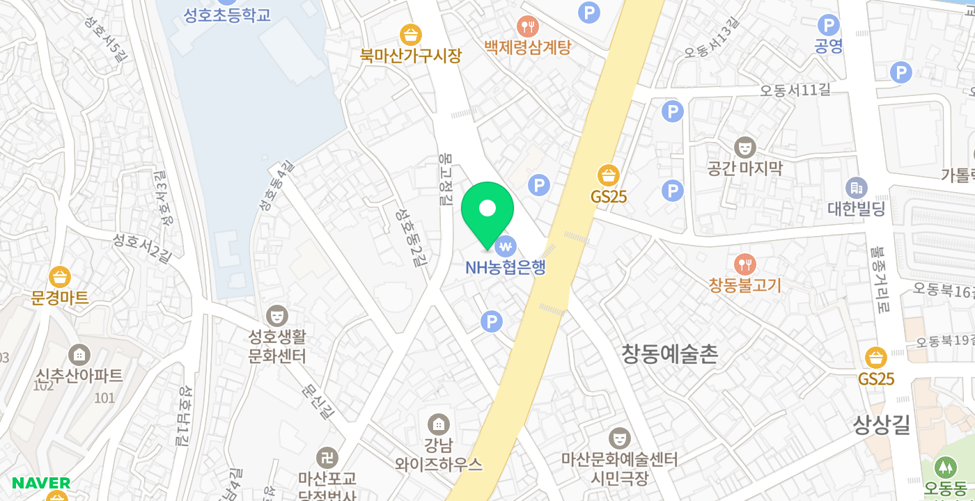 NH농협은행 마산지점 위치 지도