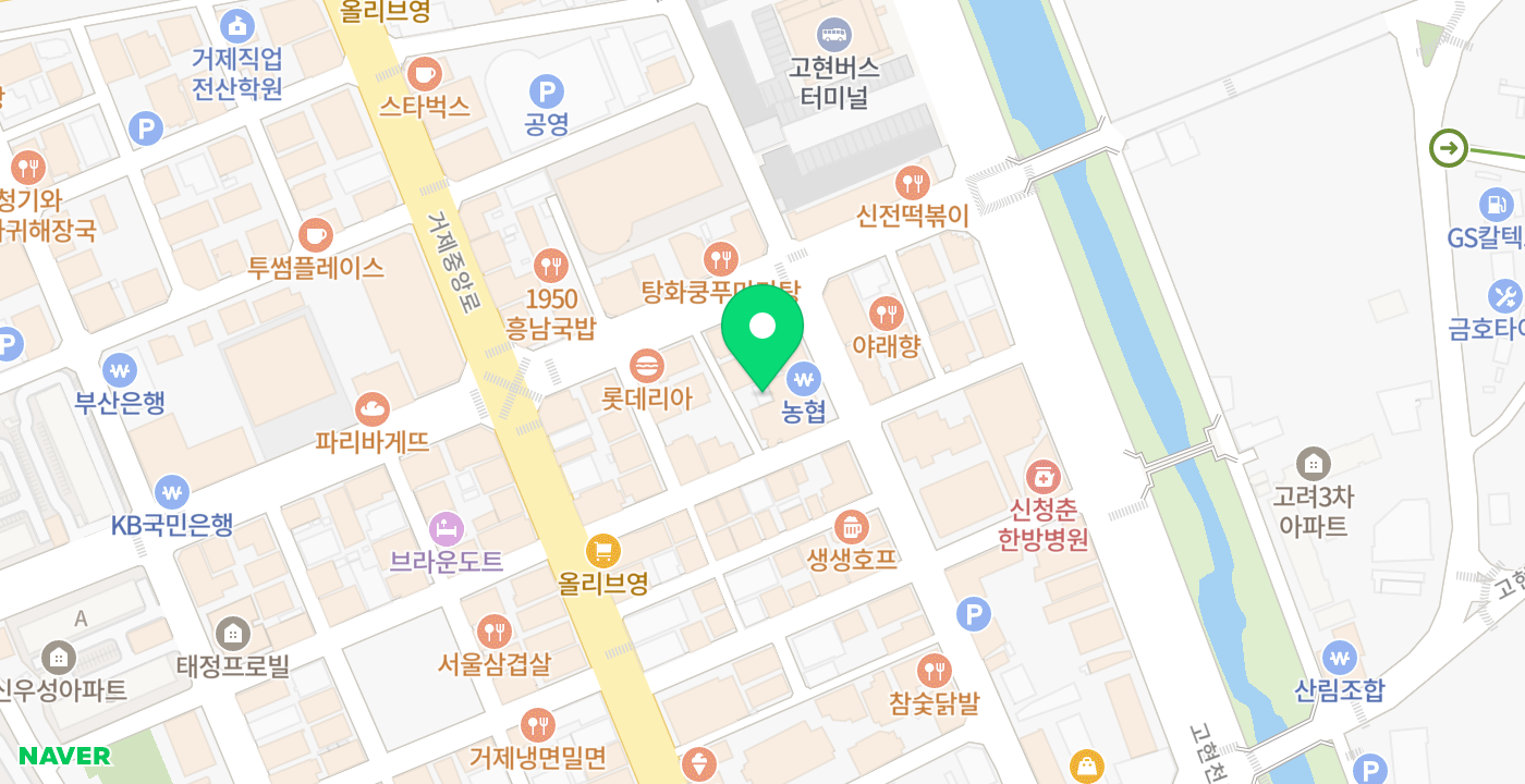 신현농협 본점 위치 지도
