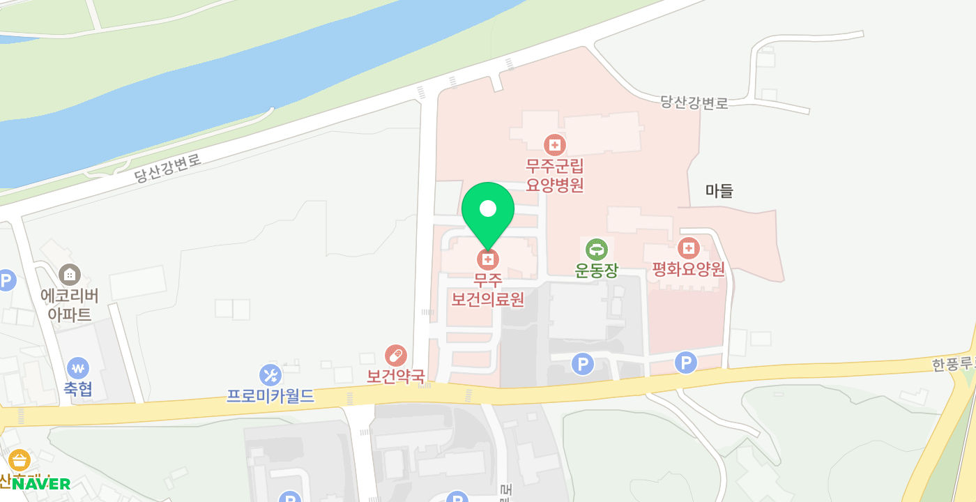 보건의료원 위치 지도